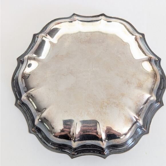 Vintage Chippendale International Silver Company Silver Plate USCG Bowl - Picture 3 of 5